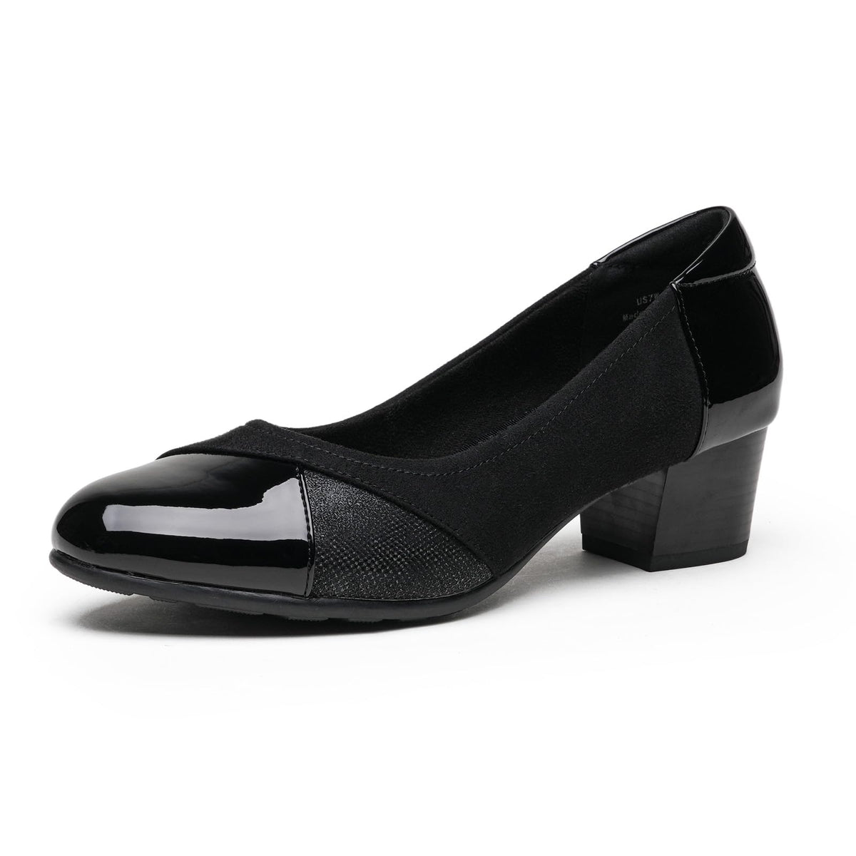 Orthopedic Dress Shoes for Women Low Heel Slip On Women's Pumps Comfortable Office Work Shoes