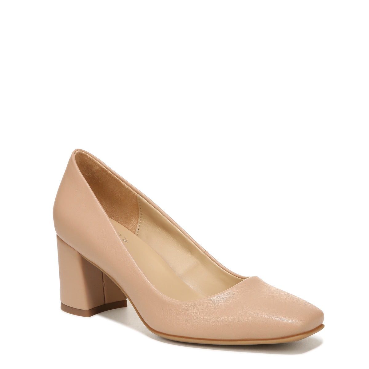 Naturalizer Women's Warner Square Toe Block Heel Pump