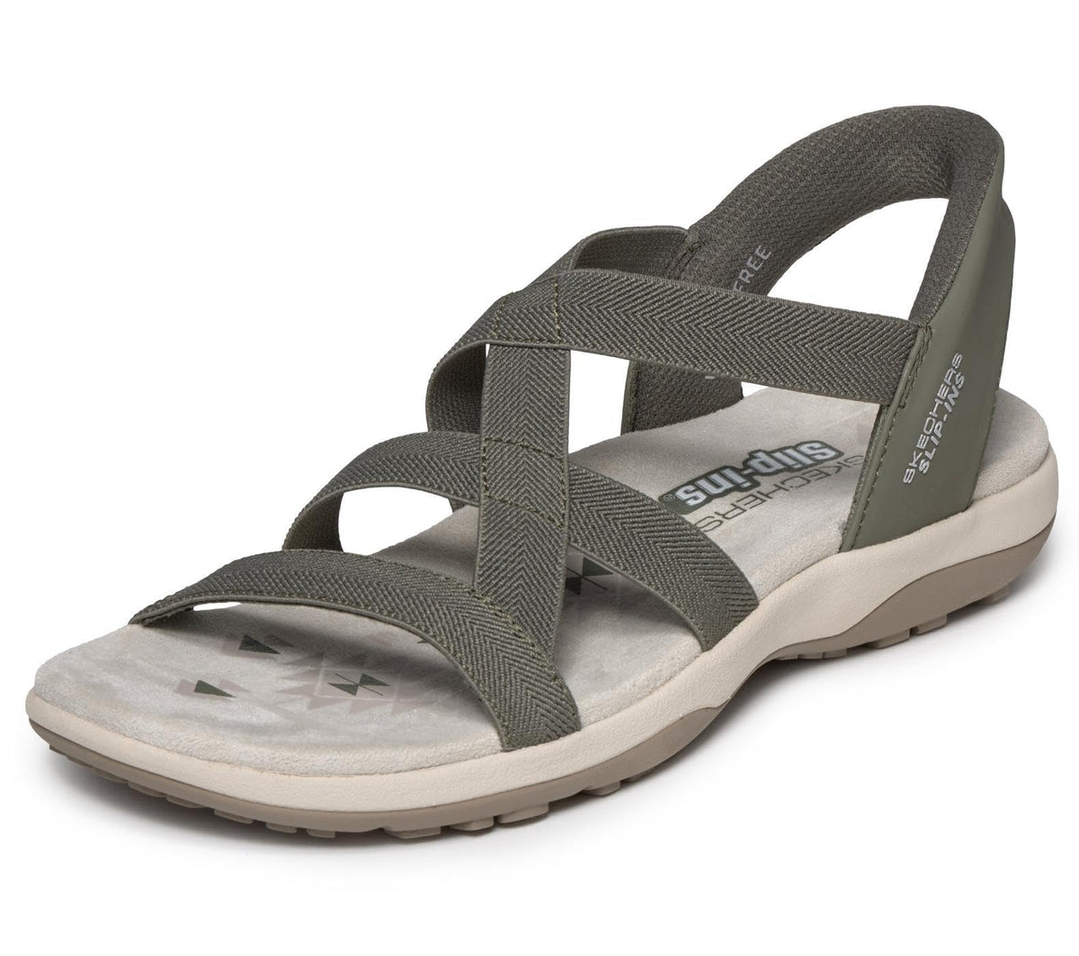 Skechers Women's Reggae Slim - Stretch Flex Hands Free Slip-ins