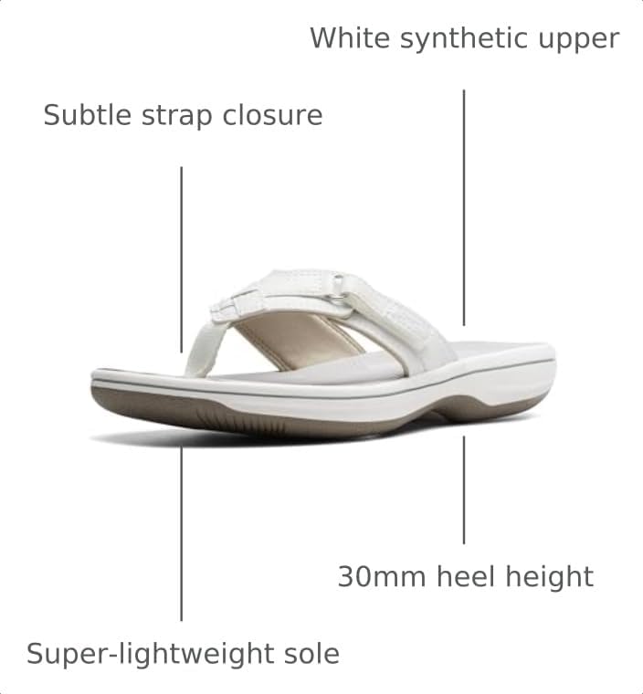 Clarks Women's Breeze Sea Flip-Flop