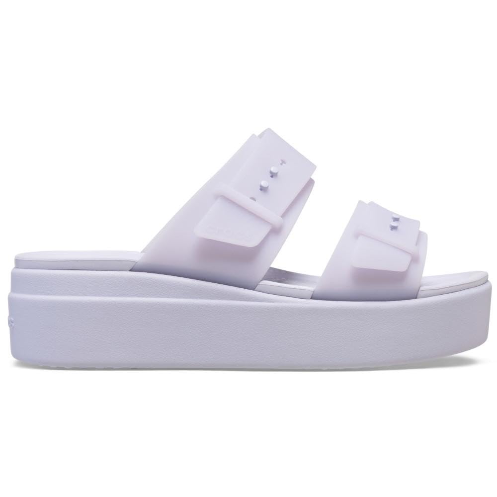 Crocs Women's Brooklyn Buckle Low Wedges
