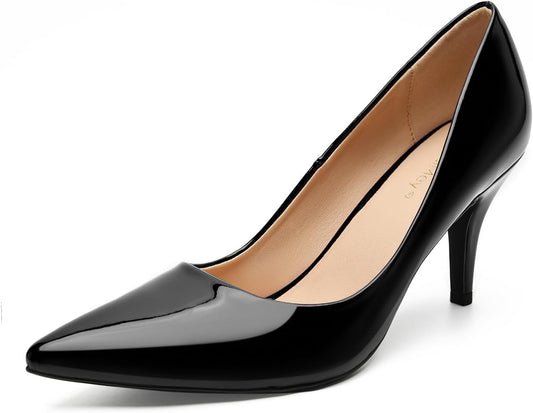 Unisex High Heels for Men and Women Pointed Toe Stiletto Pumps