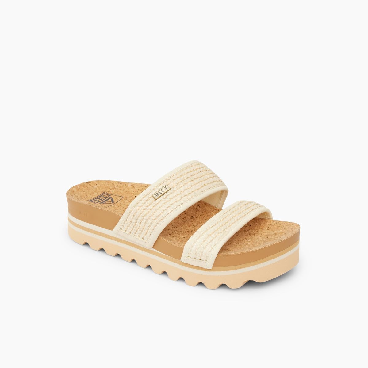 Reef Cushion Vista Hi Womens Platform Fashion Sandal, Arch Support, Ultra Soft Cushion Footbed