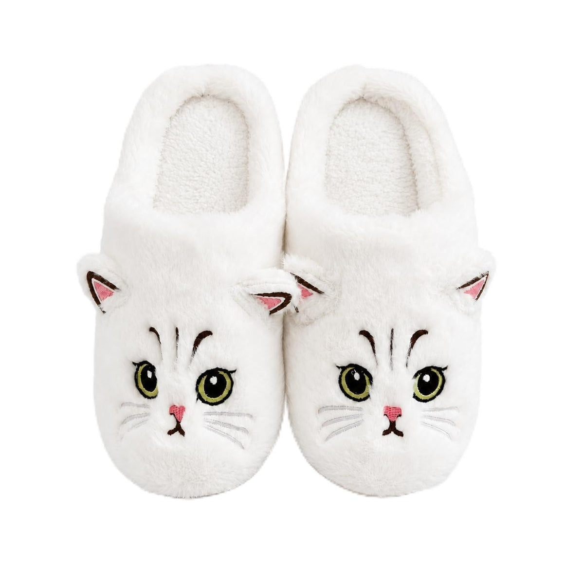 Animal Slippers for Women and Men Fuzzy Memory Foam Non-Slip Warm Indoor