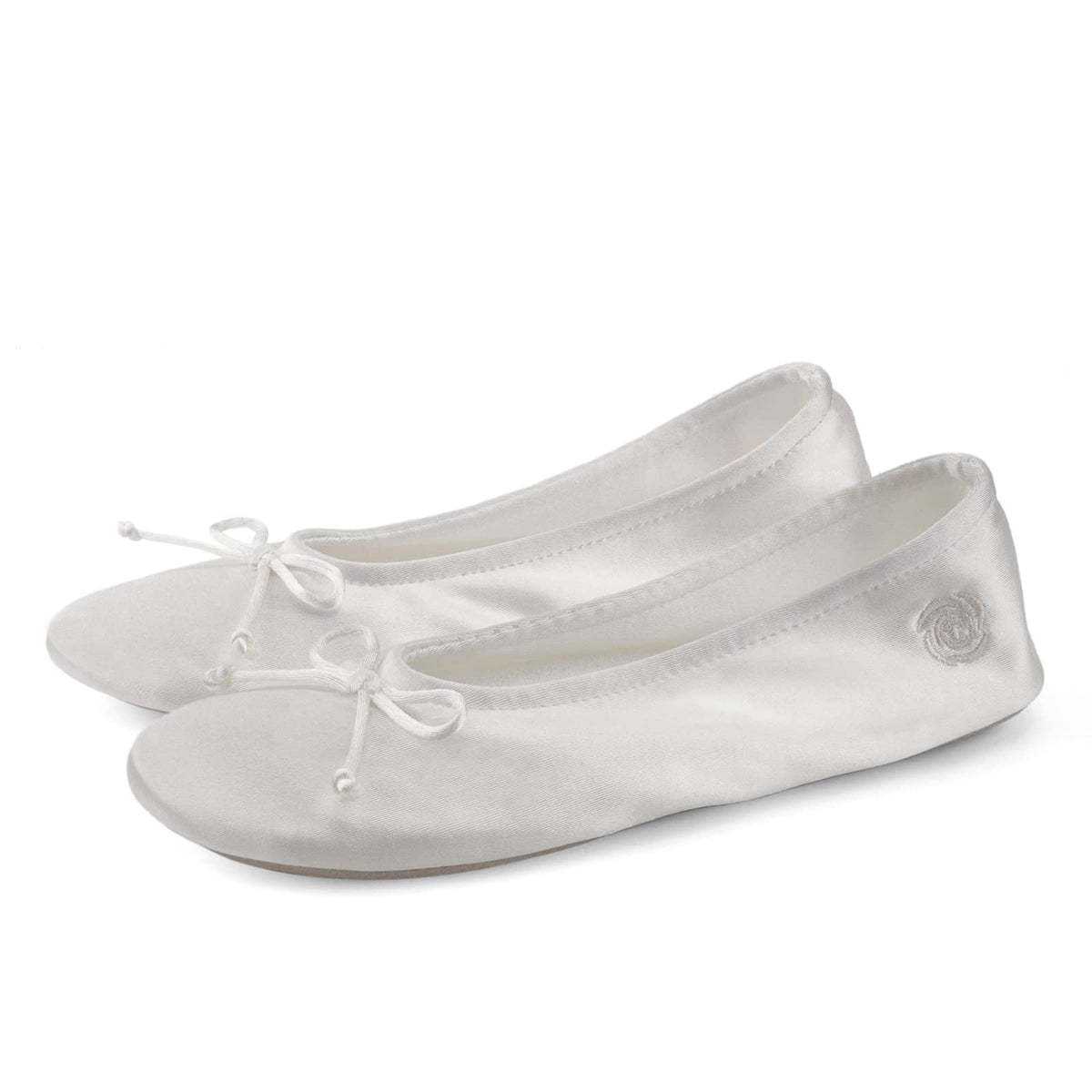 BCTEX Women's Ballerina House Slippers with Bow
