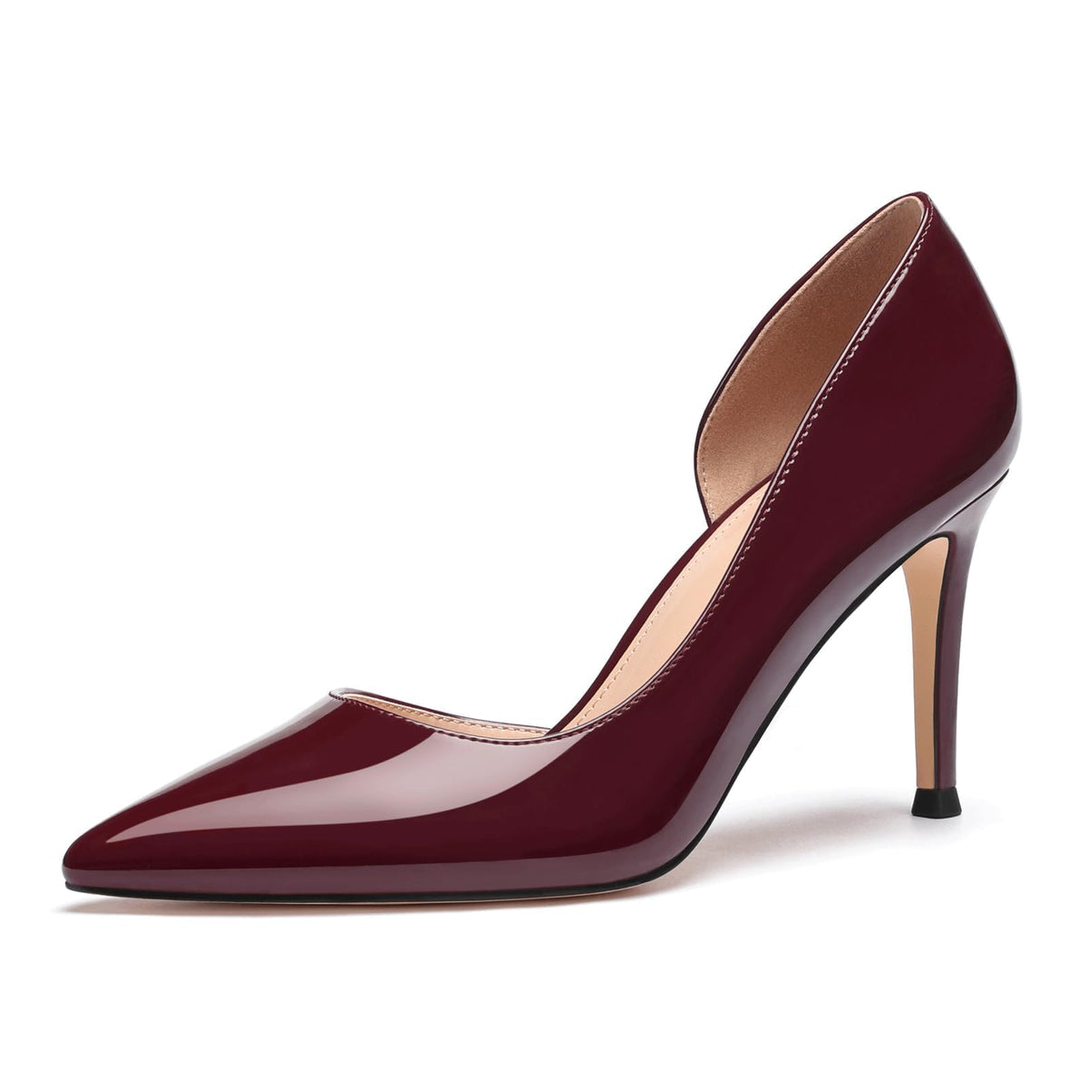 Women's Pumps Closed Pointed Toe High Heels Dress Shoes