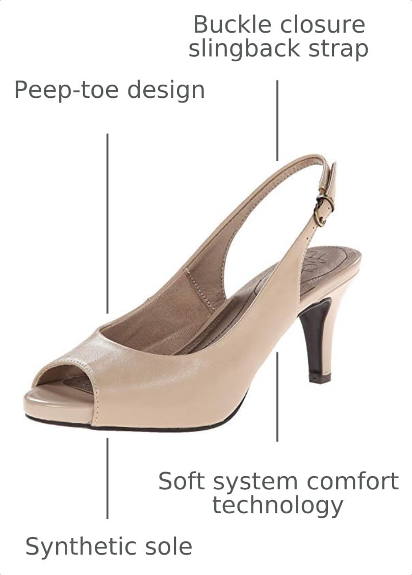 LifeStride Women's Teller Slingback Pump
