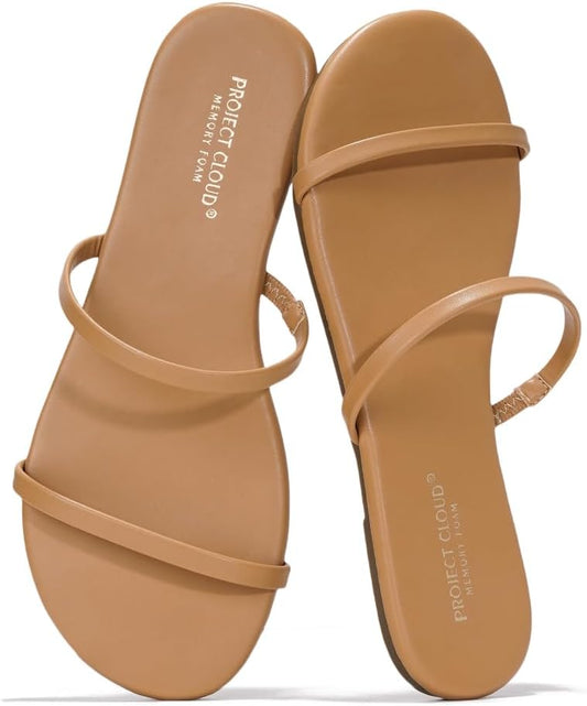 Project Cloud Summer Sandals for Women with Memory Foam Insole (Transition)