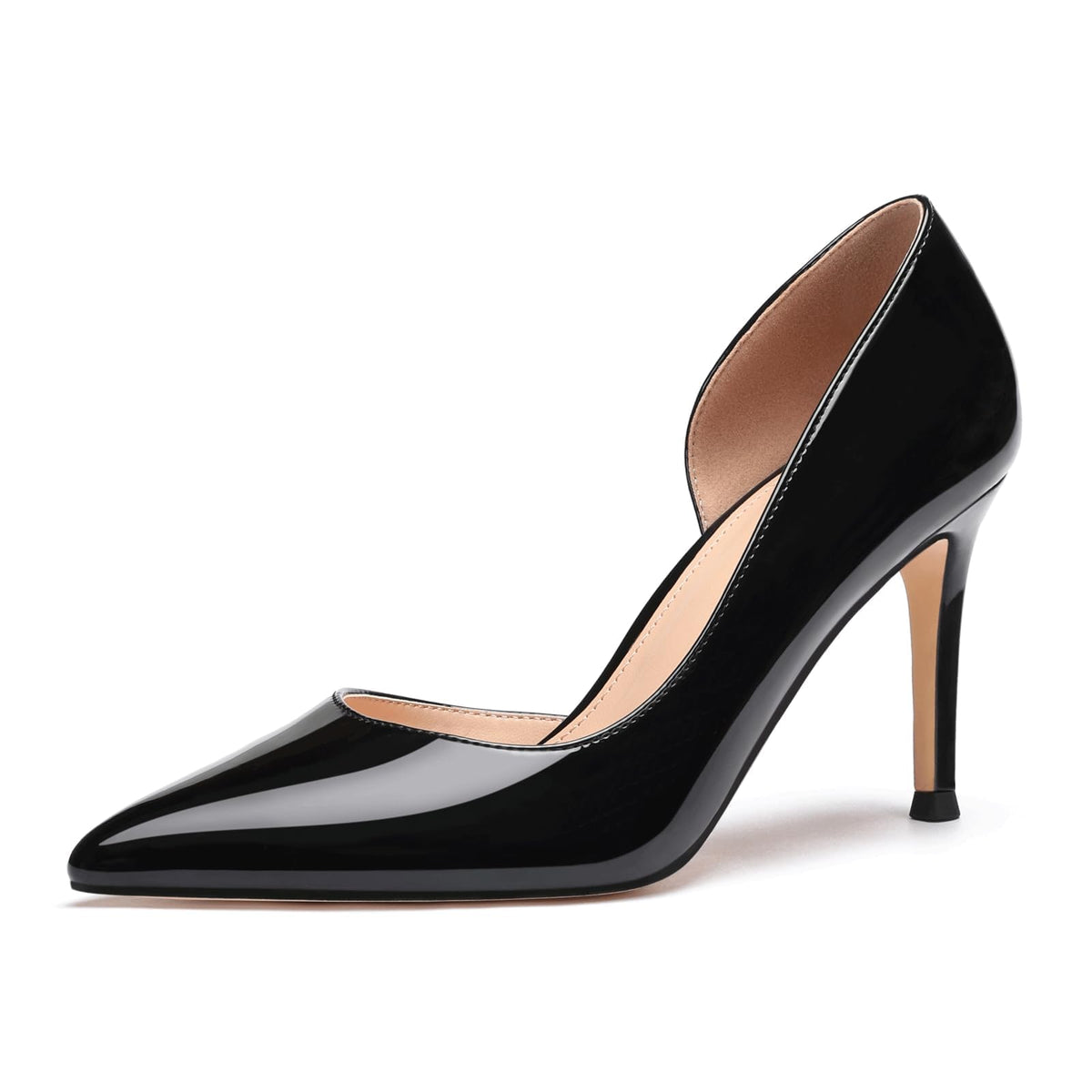 Women's Pumps Closed Pointed Toe High Heels Dress Shoes