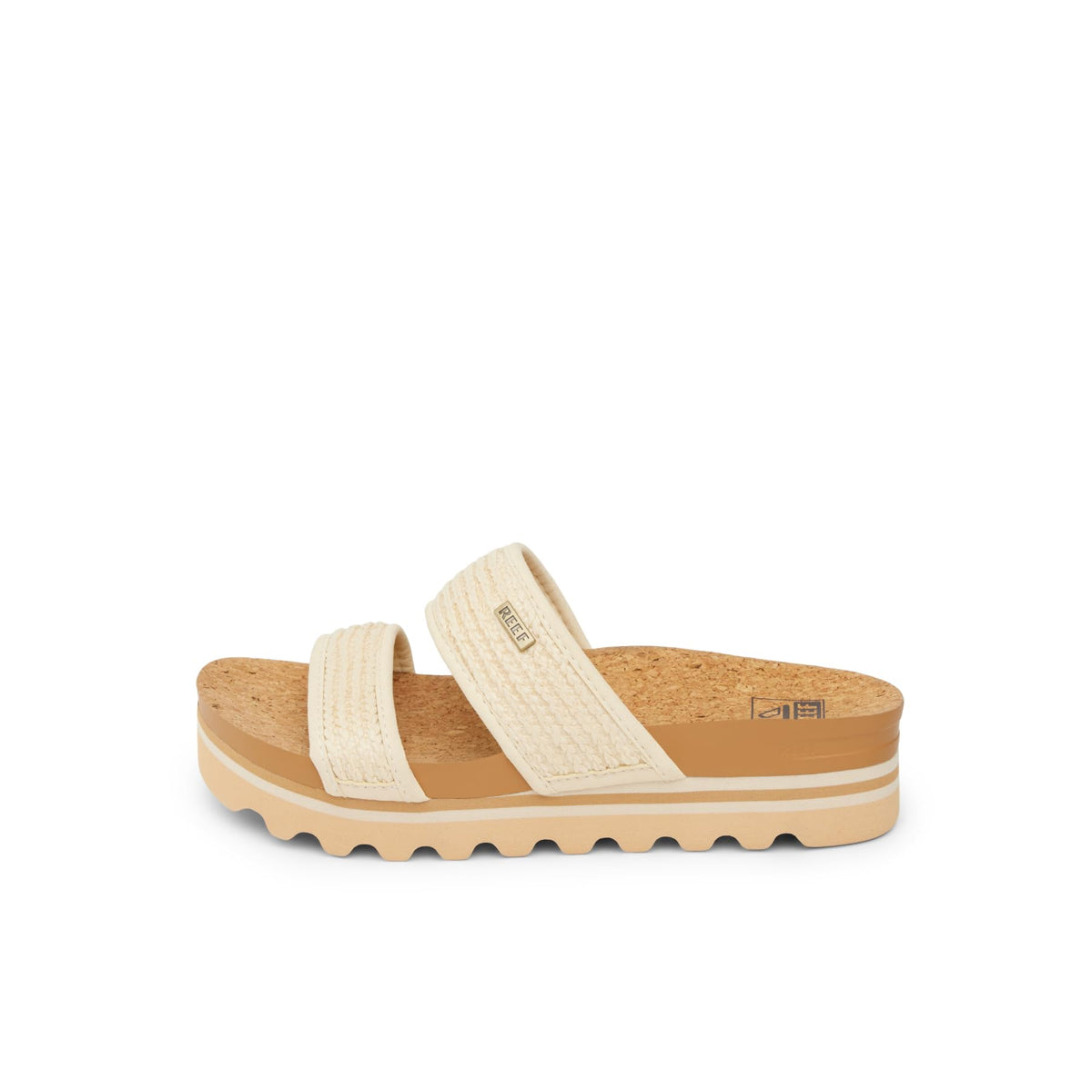 Reef Cushion Vista Hi Womens Platform Fashion Sandal, Arch Support, Ultra Soft Cushion Footbed