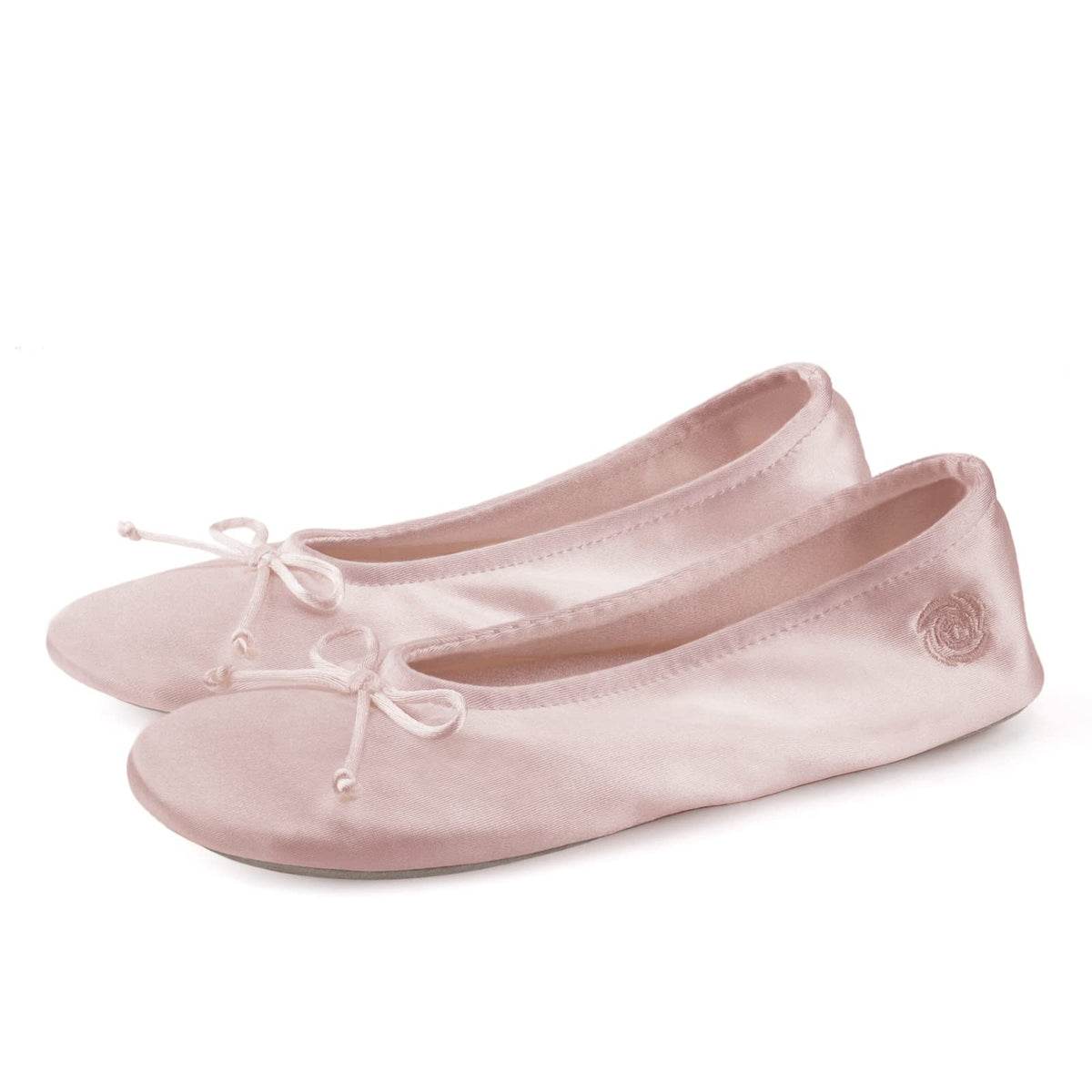 BCTEX Women's Ballerina House Slippers with Bow