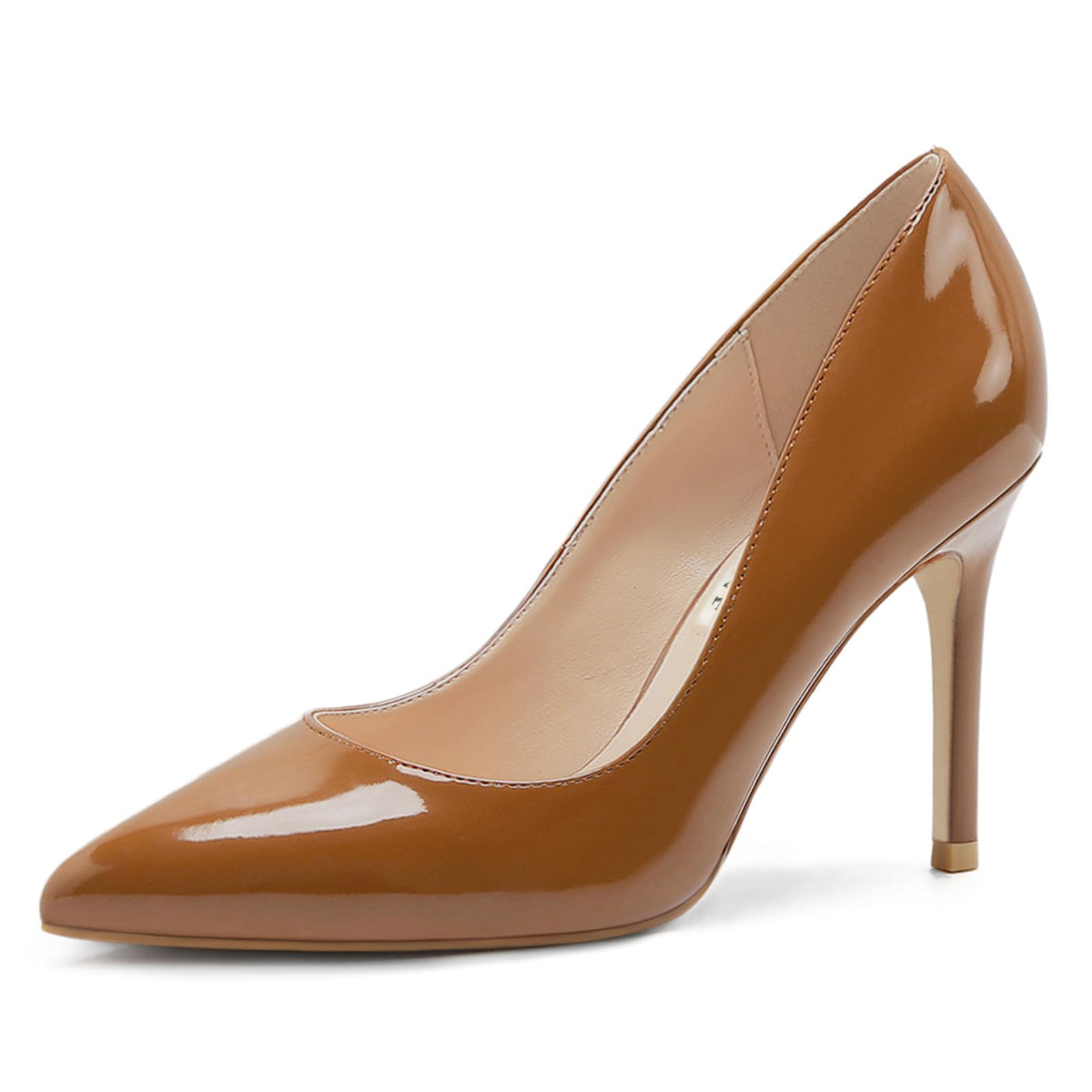 JOY IN LOVE Women's Pumps 3.5" Pointed Toe High Heels