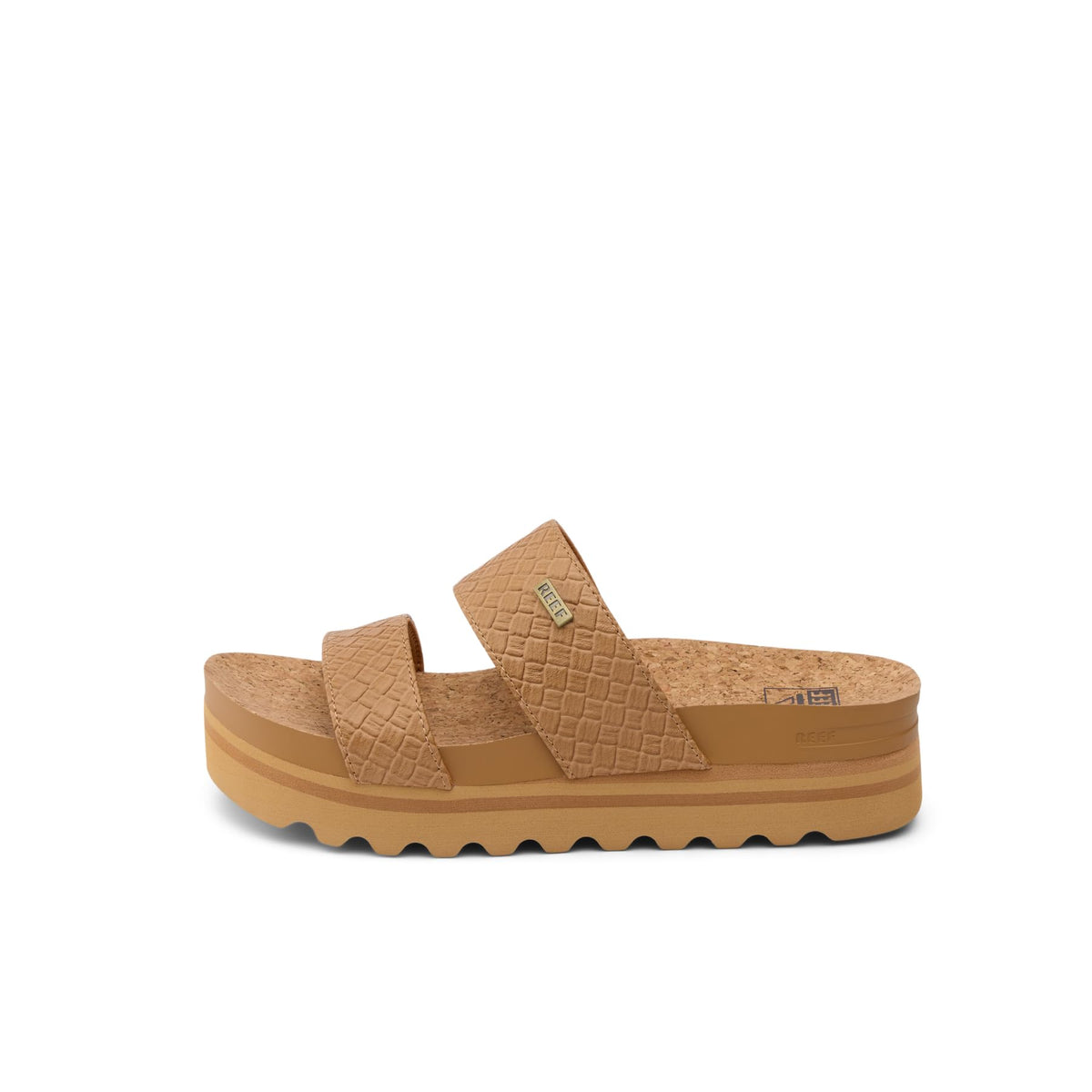 Reef Cushion Vista Hi Womens Platform Fashion Sandal, Arch Support, Ultra Soft Cushion Footbed