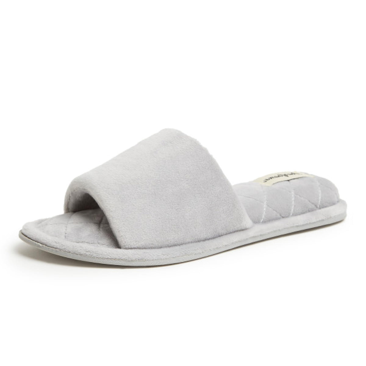 Dearfoams womens Slipper Memory Foam Summer House Shoe Beatrice Terry Slide