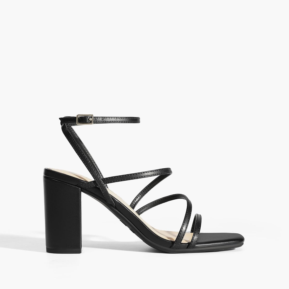 DREAM PAIRS Women's Chunky Heel Sandal