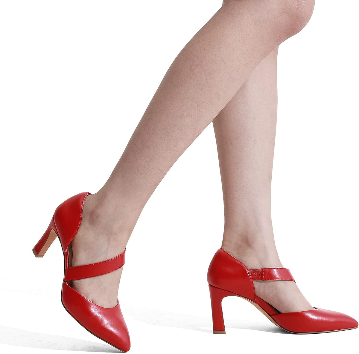 DREAM PAIRS Women's High Heels Comfortable Work Pumps
