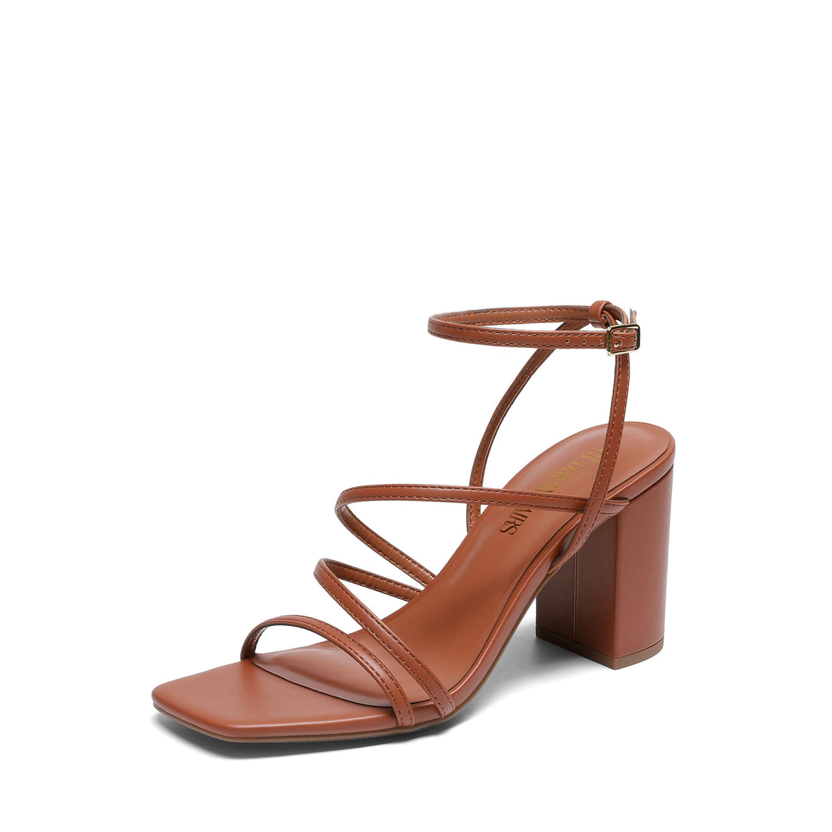 DREAM PAIRS Women's Chunky Heel Sandal