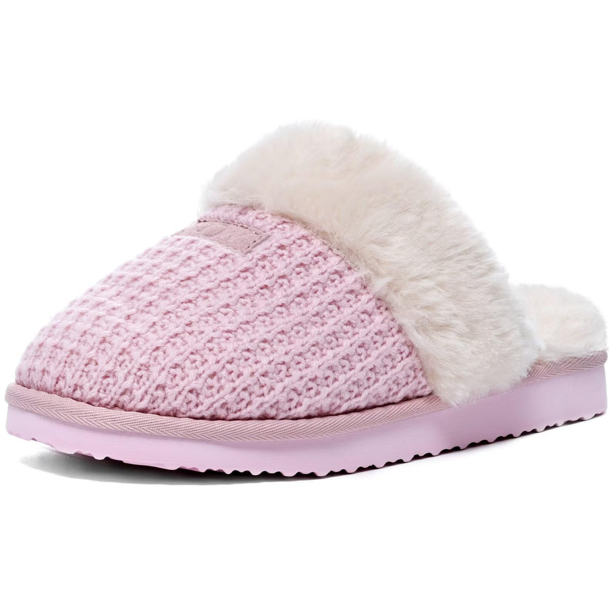 OOW Cozy House Slippers for Women with Memory Foam Fuzzy Shoes for Indoor