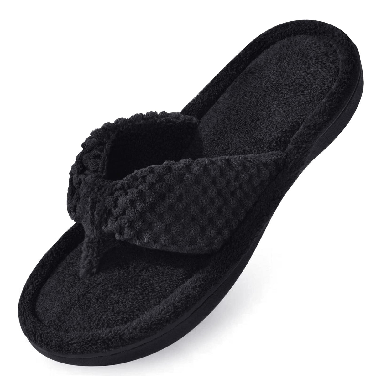 Parlovable Women's Memory Foam Flip Flop Slippers