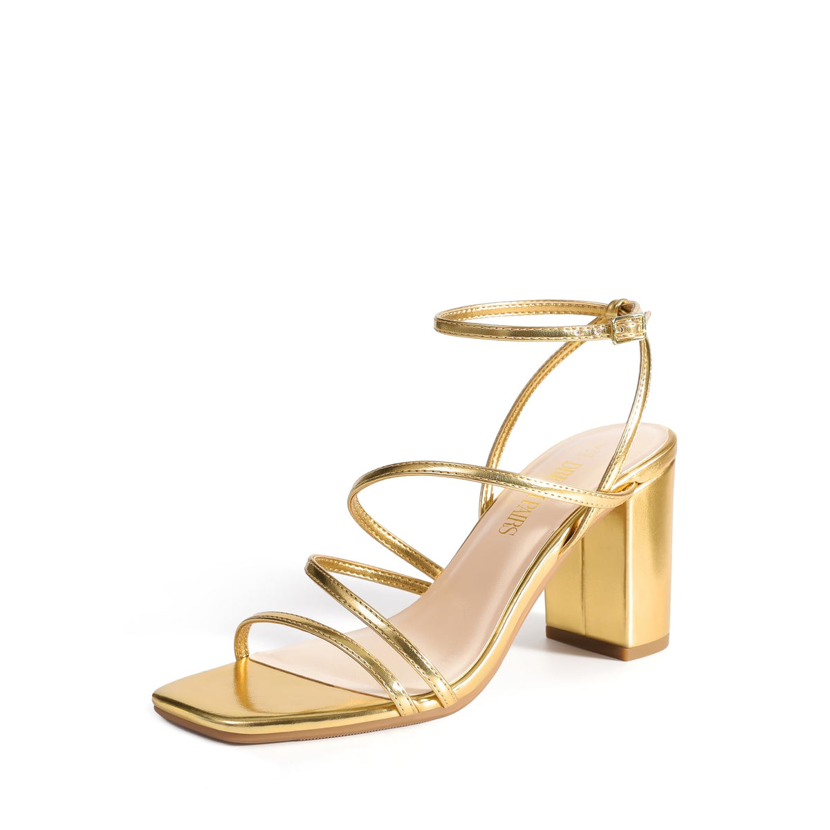 DREAM PAIRS Women's Chunky Heel Sandal