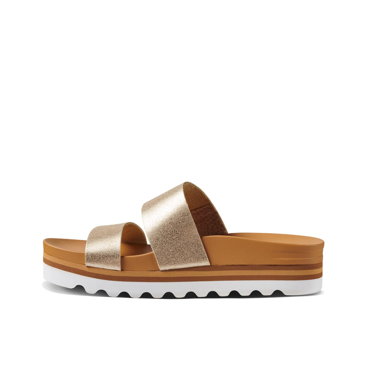 Reef Cushion Vista Hi Womens Platform Fashion Sandal, Arch Support, Ultra Soft Cushion Footbed