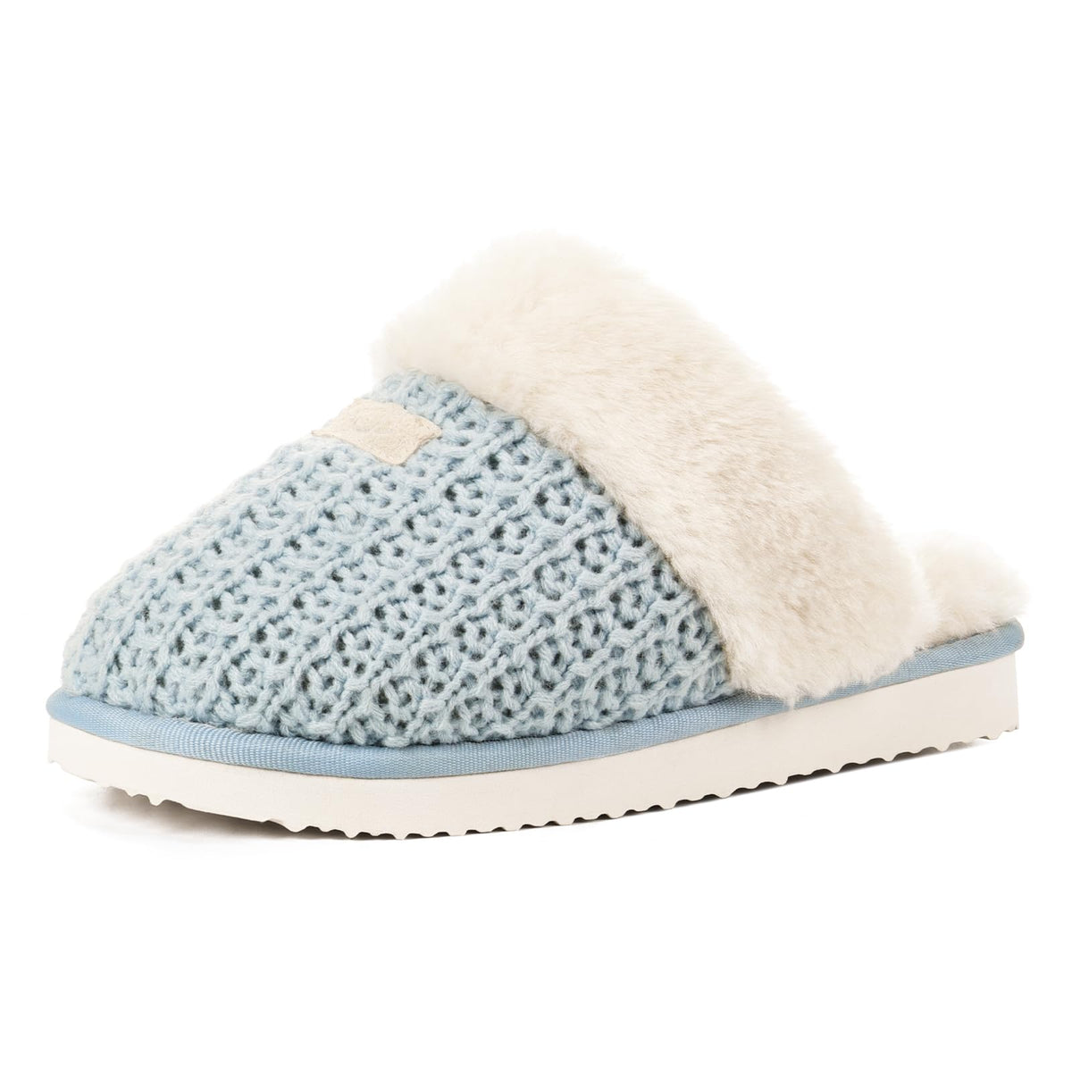 OOW Cozy House Slippers for Women with Memory Foam Fuzzy Shoes for Indoor