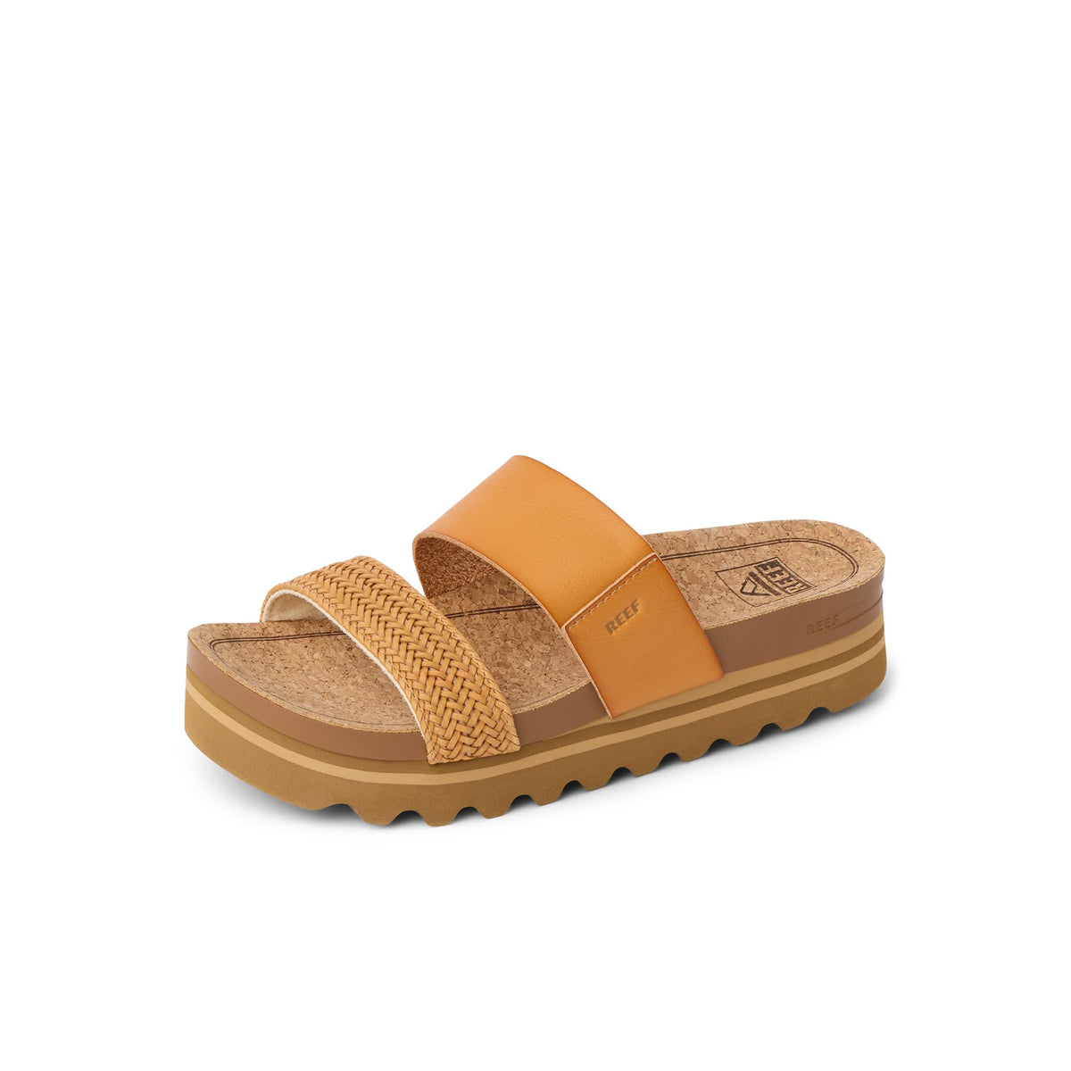 Reef Cushion Vista Hi Womens Platform Fashion Sandal, Arch Support, Ultra Soft Cushion Footbed