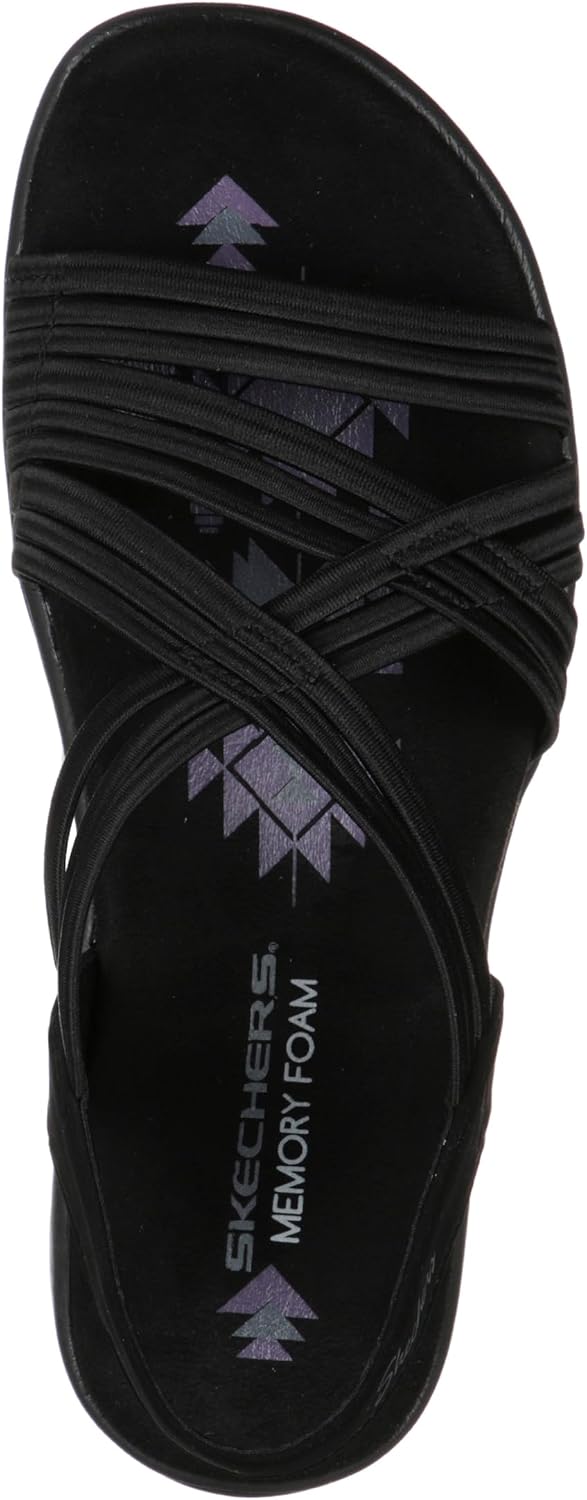Skechers Women's Reggae Slim Simply Stretch Sandal
