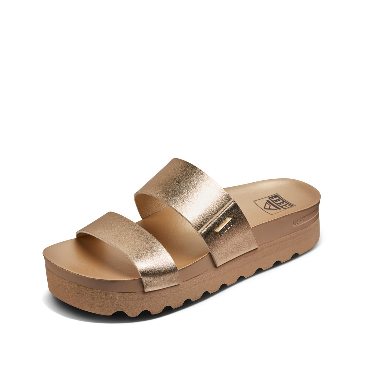 Reef Cushion Vista Hi Womens Platform Fashion Sandal, Arch Support, Ultra Soft Cushion Footbed
