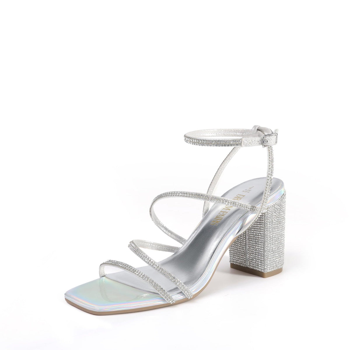 DREAM PAIRS Women's Chunky Heel Sandal