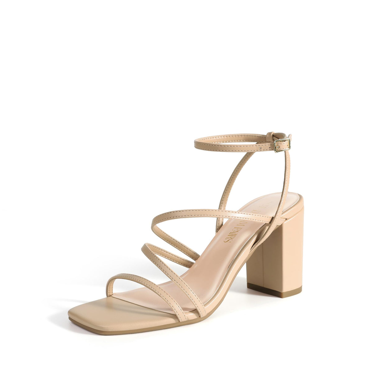DREAM PAIRS Women's Chunky Heel Sandal