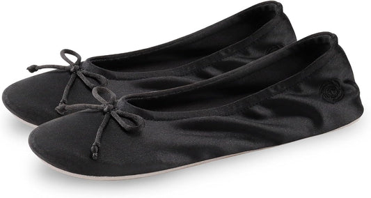 BCTEX Women's Ballerina House Slippers with Bow