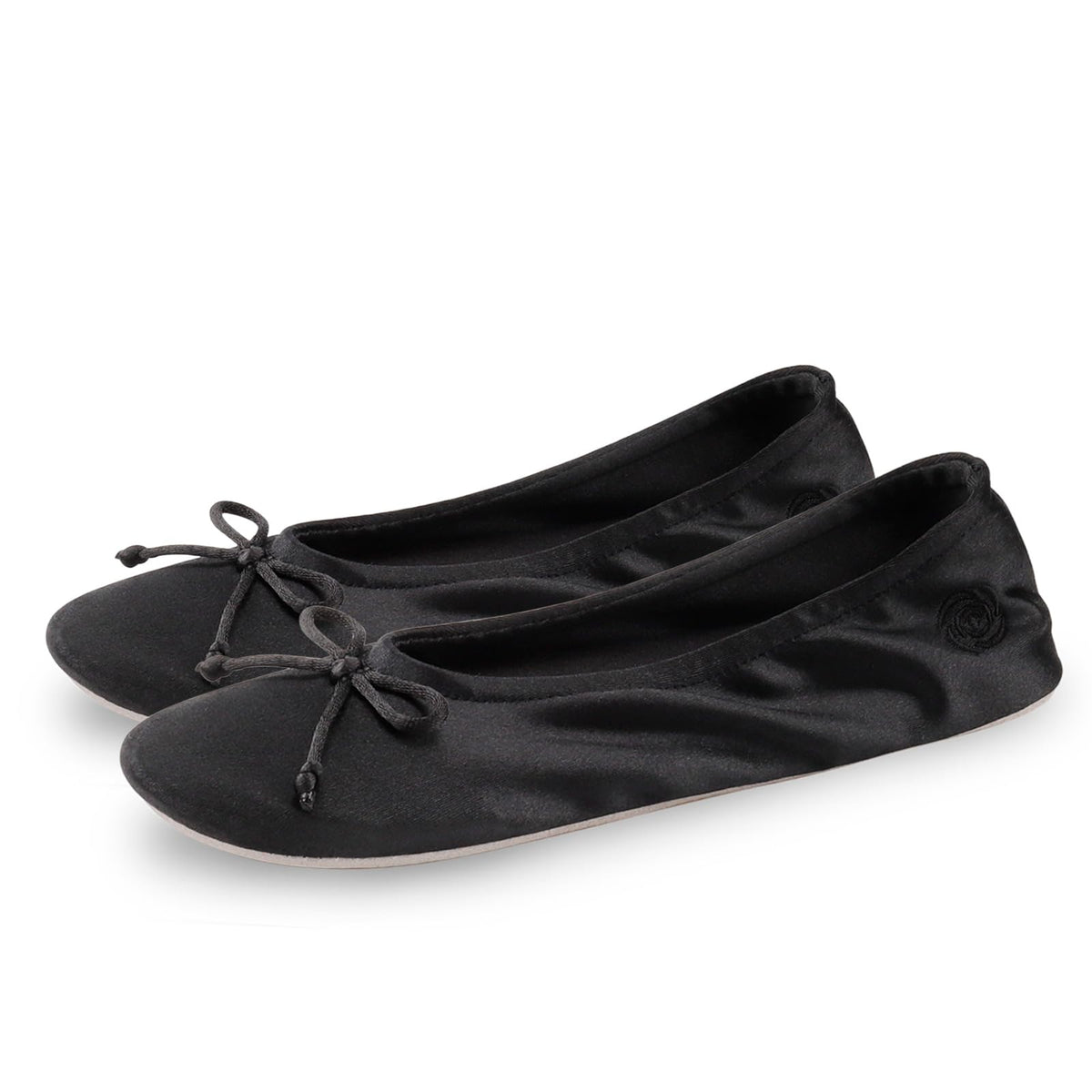 BCTEX Women's Ballerina House Slippers with Bow