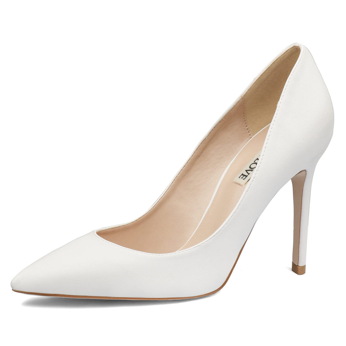 JOY IN LOVE Women's Pumps 3.5" Pointed Toe High Heels