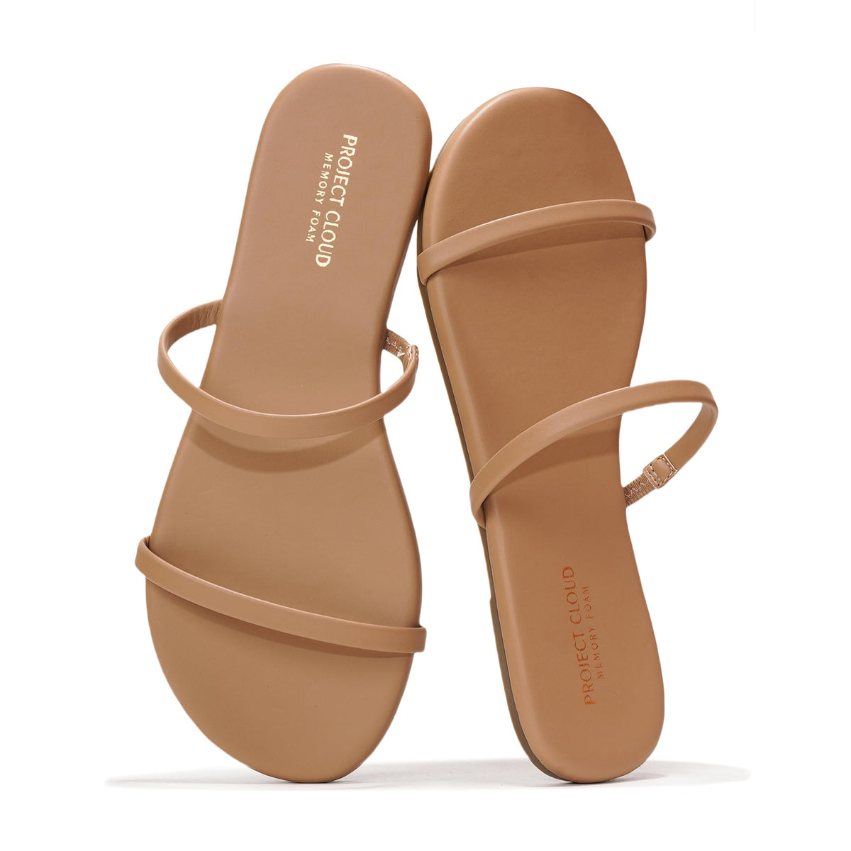 Project Cloud Summer Sandals for Women with Memory Foam Insole (Transition)