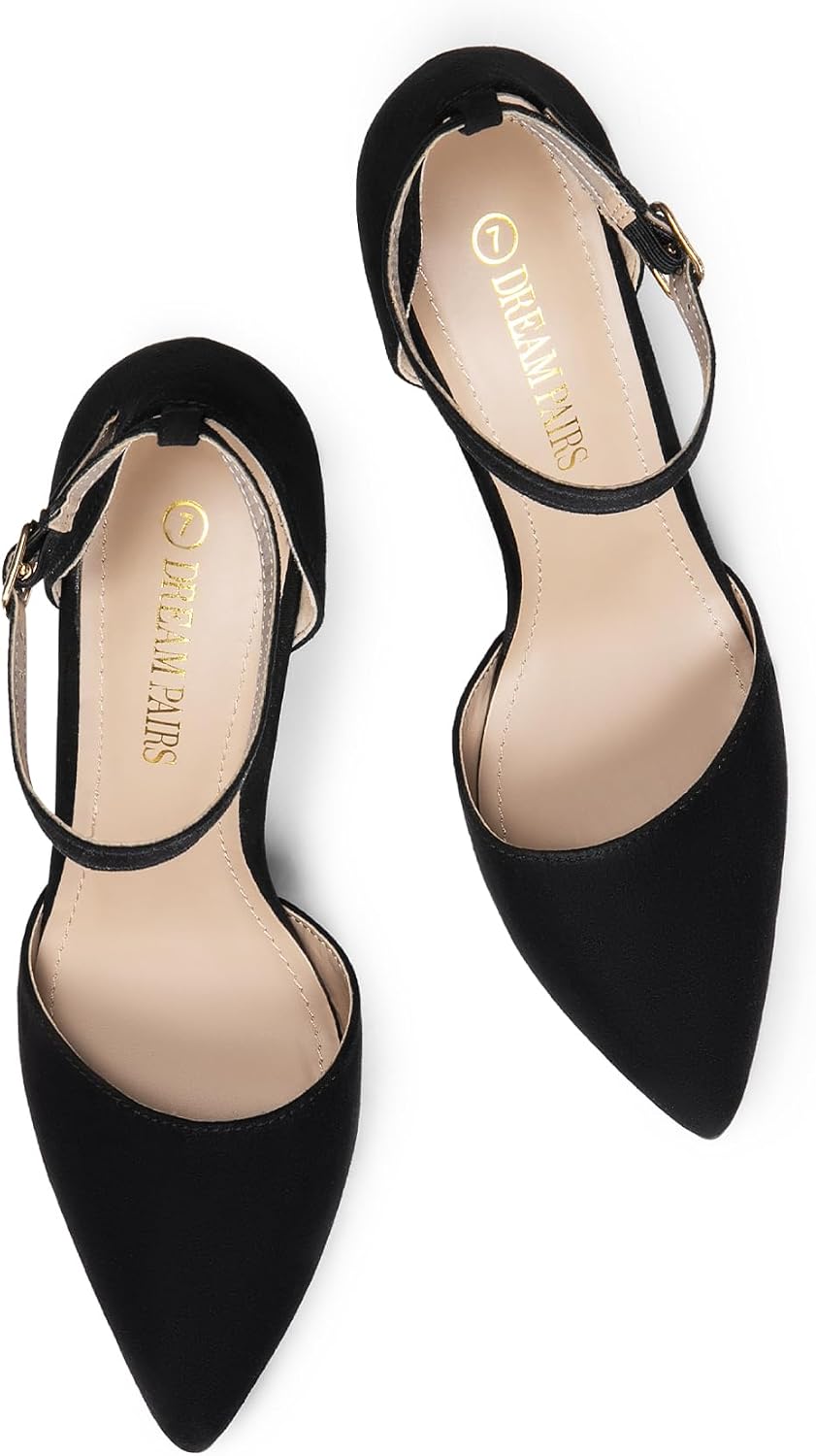 DREAM PAIRS Women's High Stiletto Dress Heels Pumps