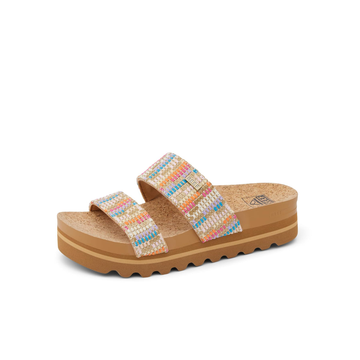 Reef Cushion Vista Hi Womens Platform Fashion Sandal, Arch Support, Ultra Soft Cushion Footbed