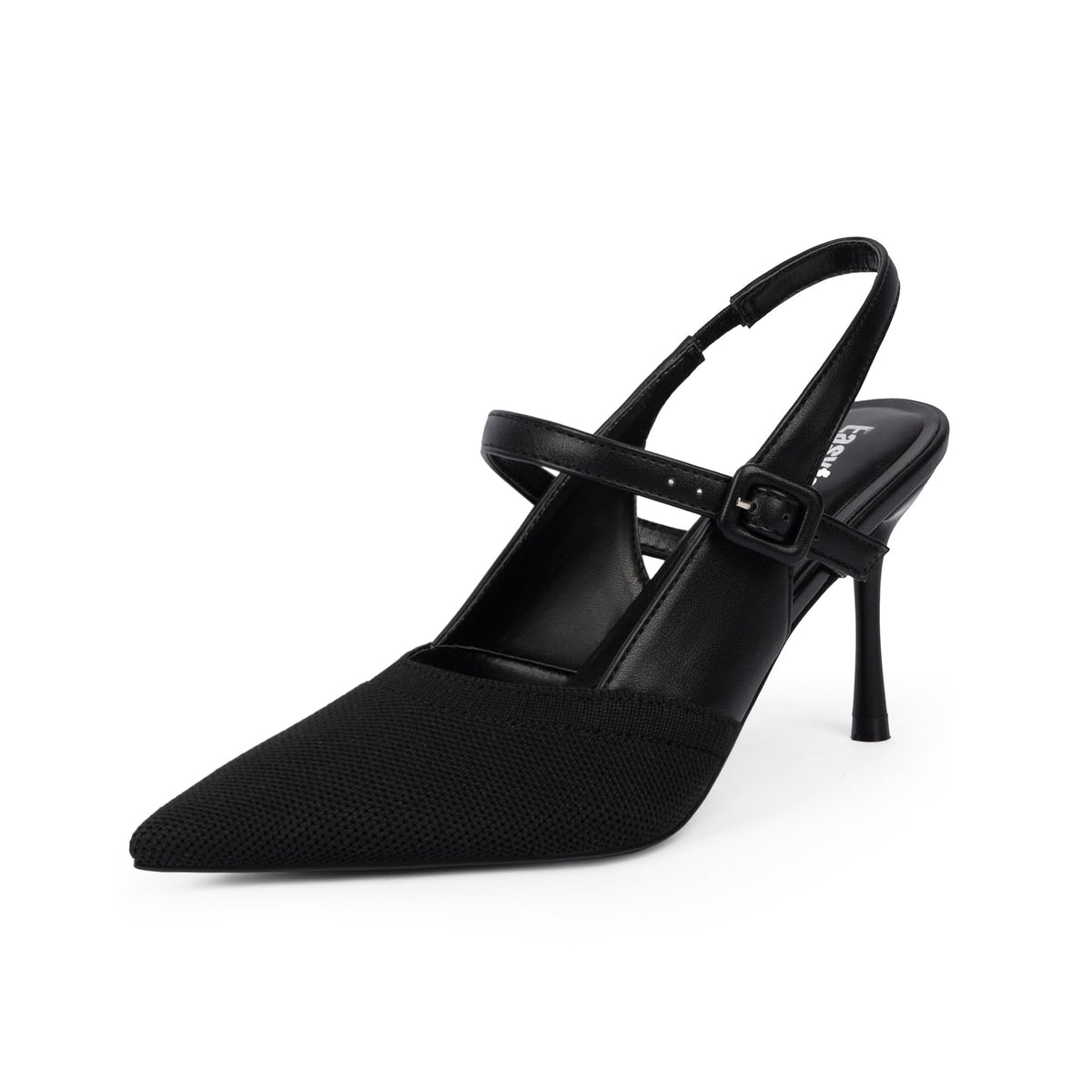 Easyfox Closed Toe Heels for Women Slingback Stiletto Dress Wedding Pumps