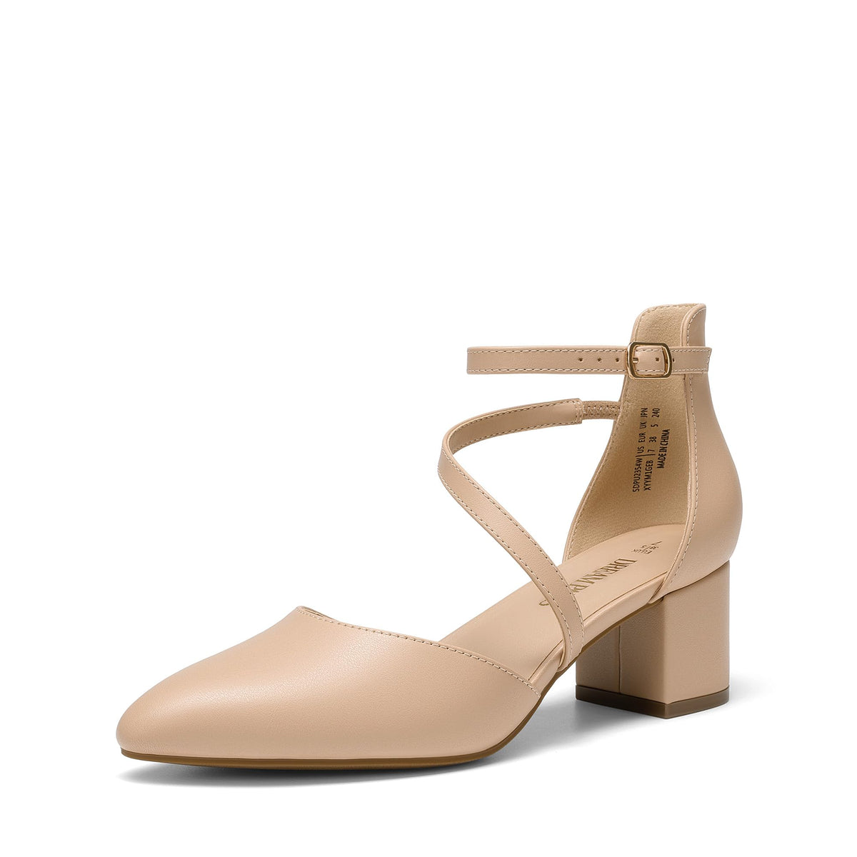 DREAM PAIRS Women's Dress Shoes Block Heels Pumps