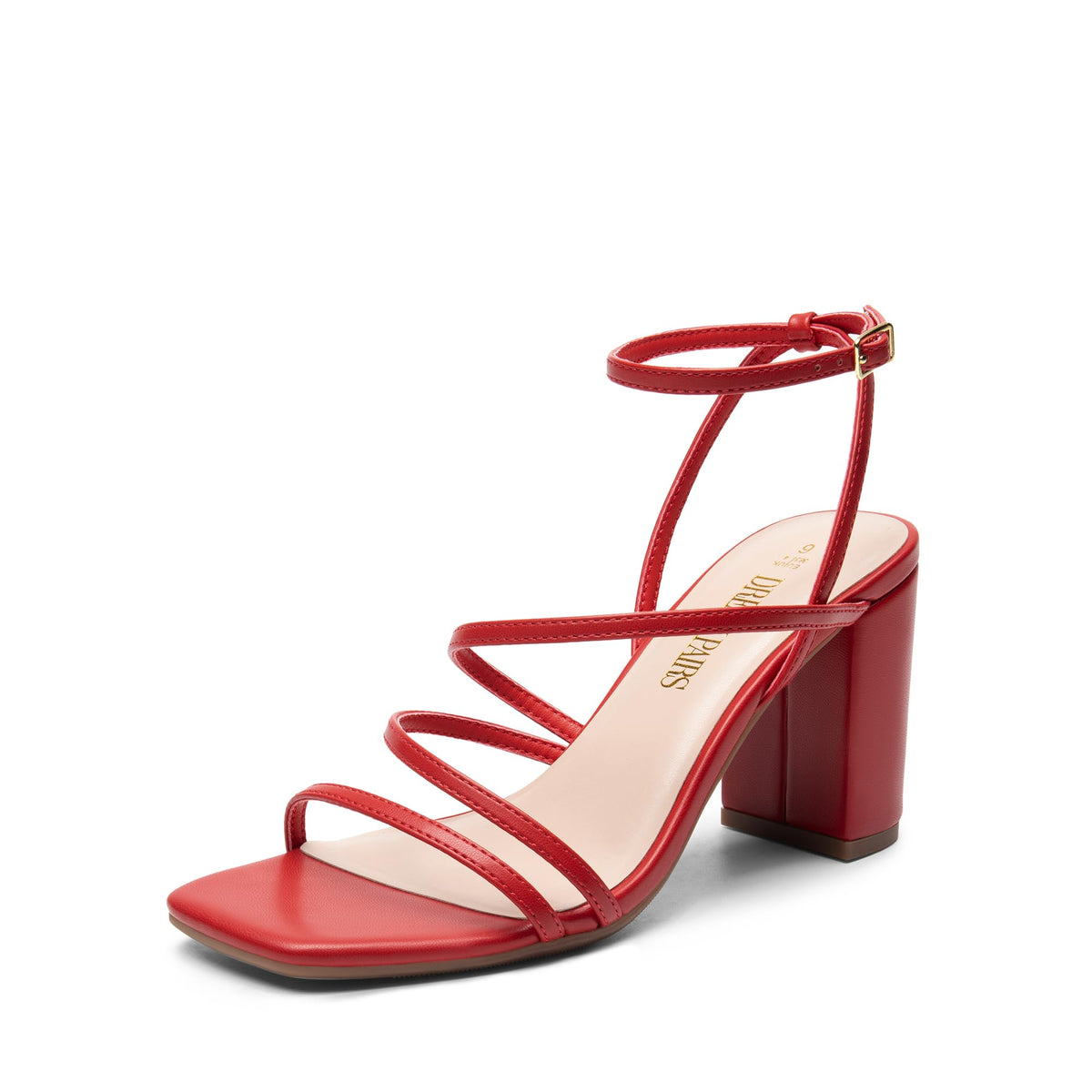 DREAM PAIRS Women's Chunky Heel Sandal