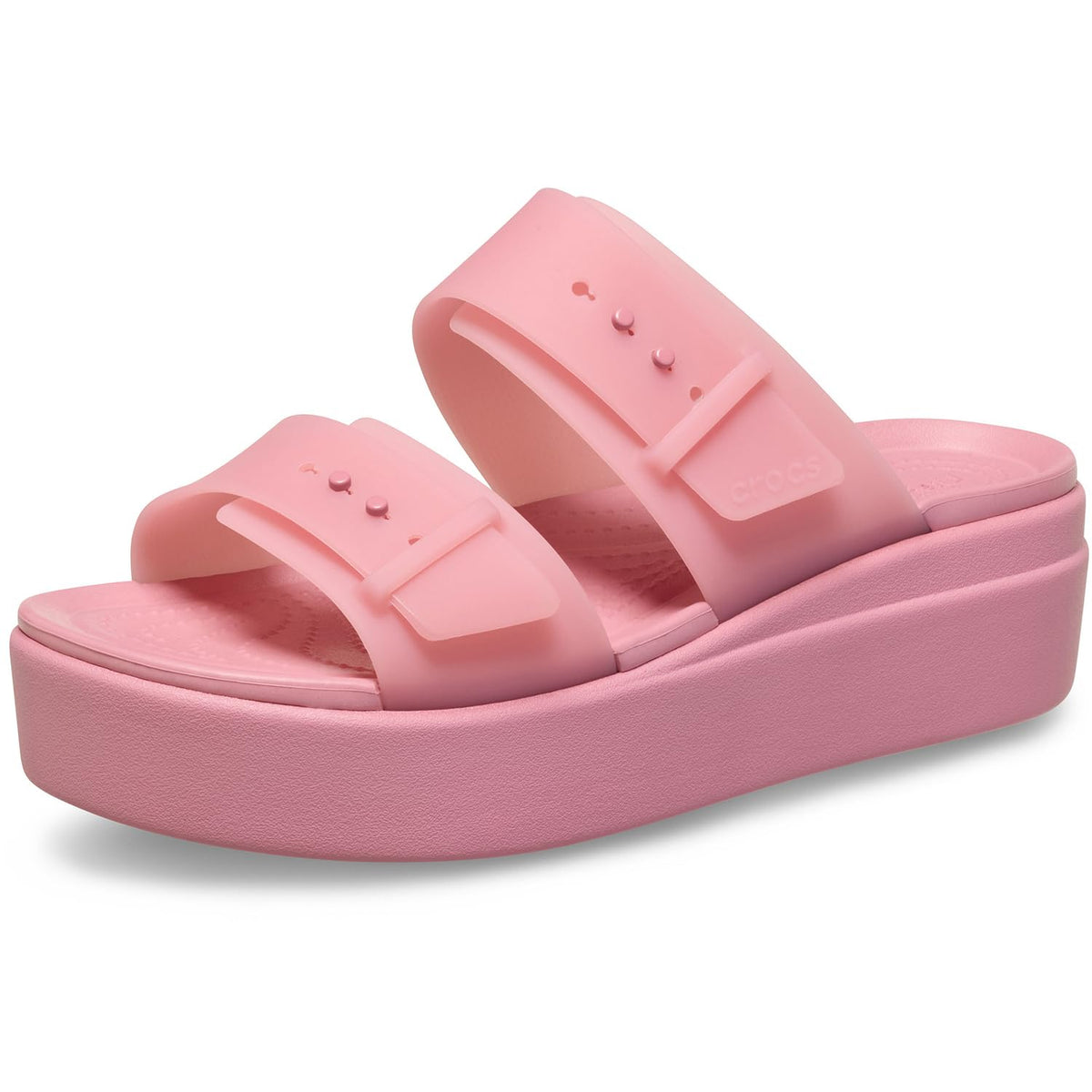 Crocs Women's Brooklyn Buckle Low Wedges