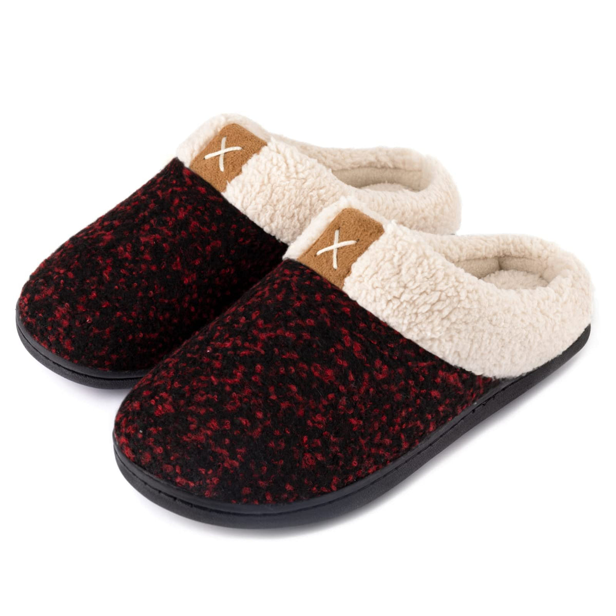 ULTRAIDEAS Women's Indoor Outdoor Slipper Memory Foam