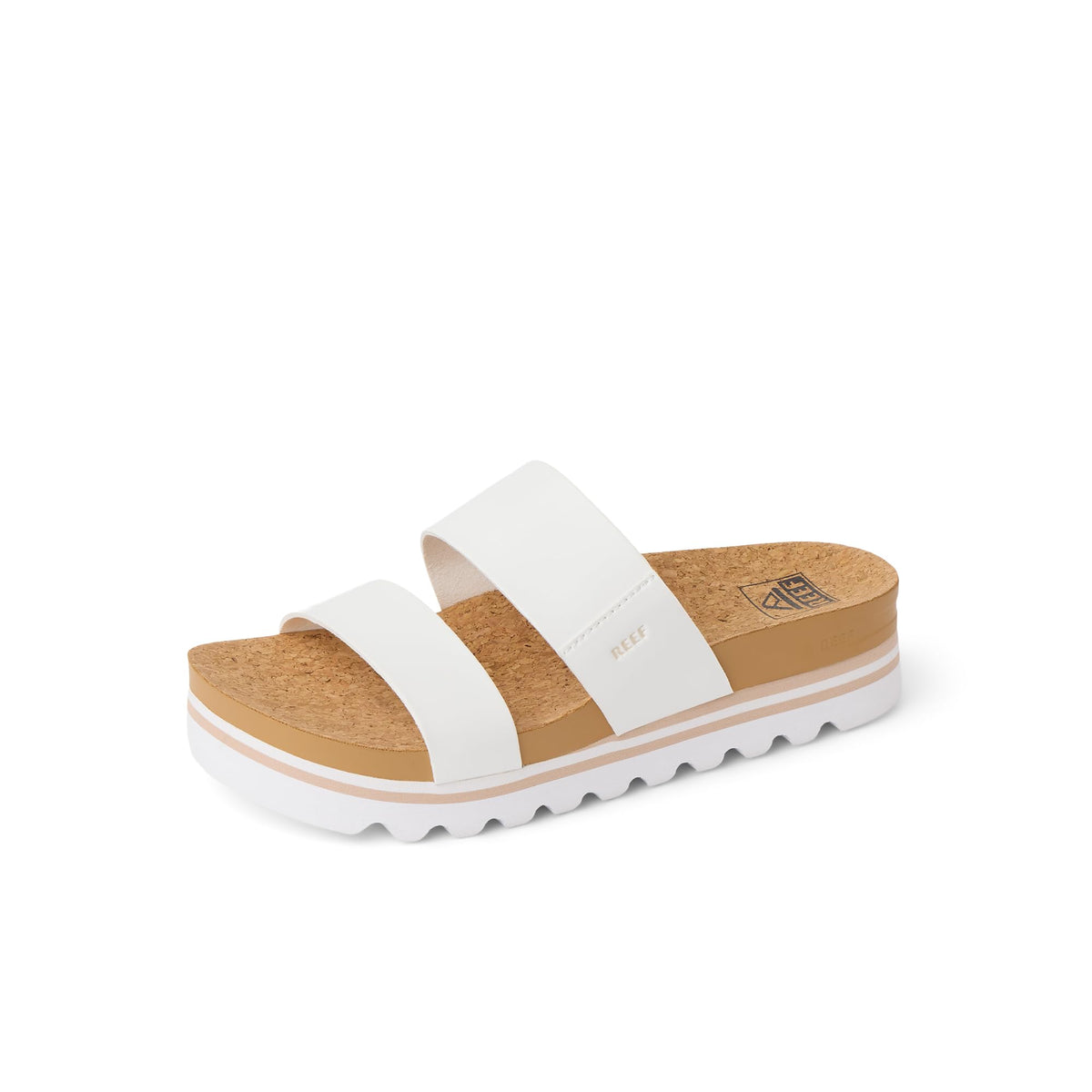 Reef Cushion Vista Hi Womens Platform Fashion Sandal, Arch Support, Ultra Soft Cushion Footbed