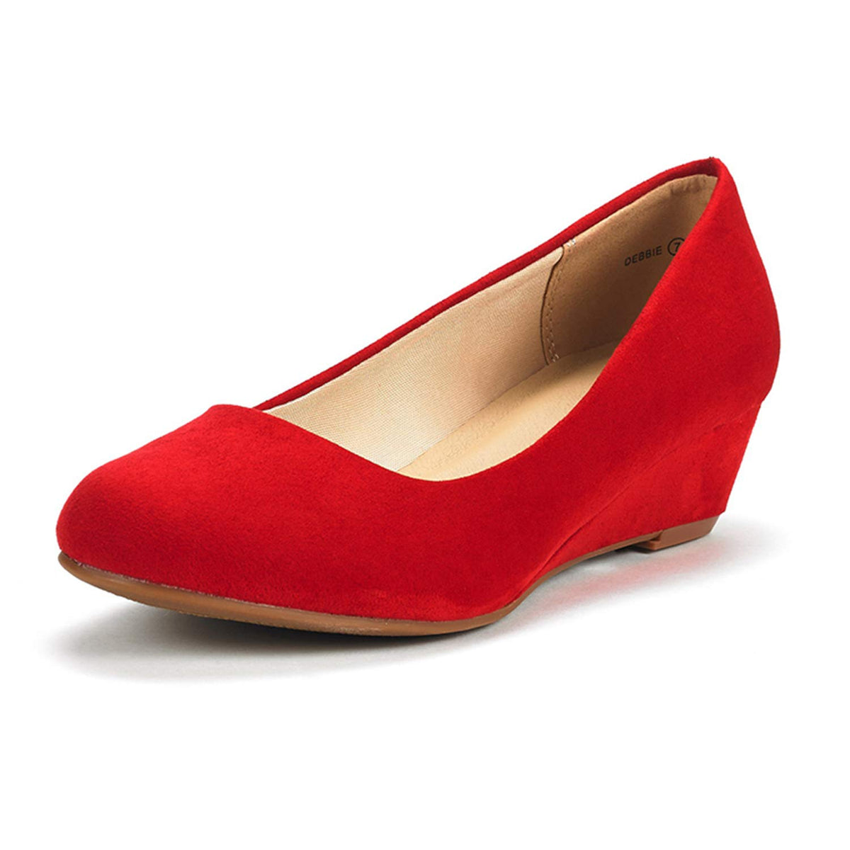 DREAM PAIRS Women's Wedge Heel Dress Pumps