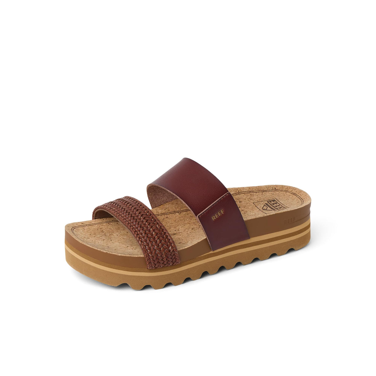 Reef Cushion Vista Hi Womens Platform Fashion Sandal, Arch Support, Ultra Soft Cushion Footbed