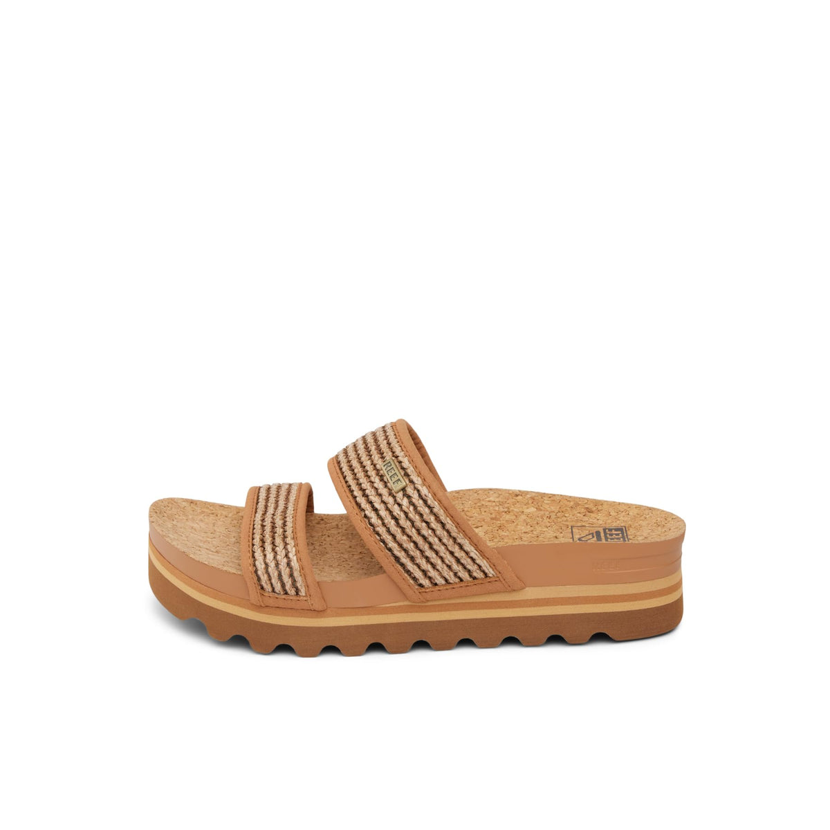 Reef Cushion Vista Hi Womens Platform Fashion Sandal, Arch Support, Ultra Soft Cushion Footbed