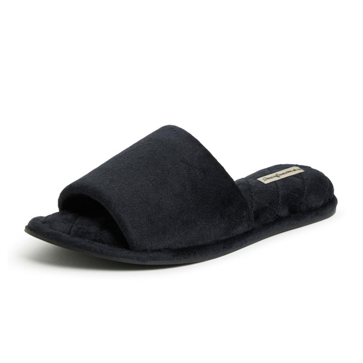 Dearfoams womens Slipper Memory Foam Summer House Shoe Beatrice Terry Slide