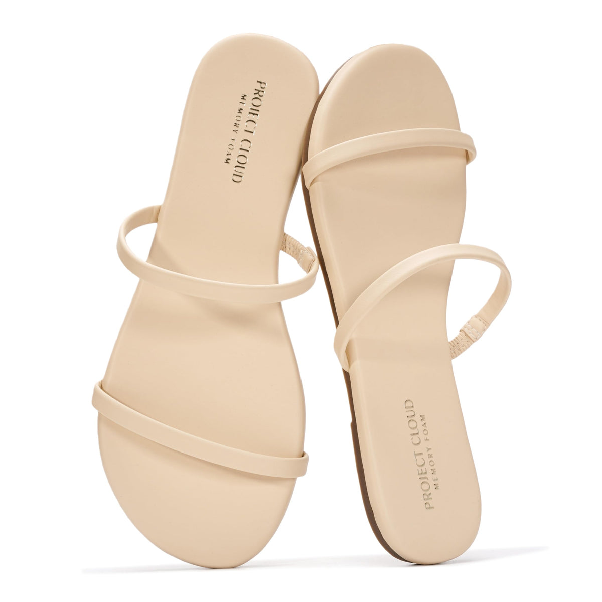 Project Cloud Summer Sandals for Women with Memory Foam Insole (Transition)