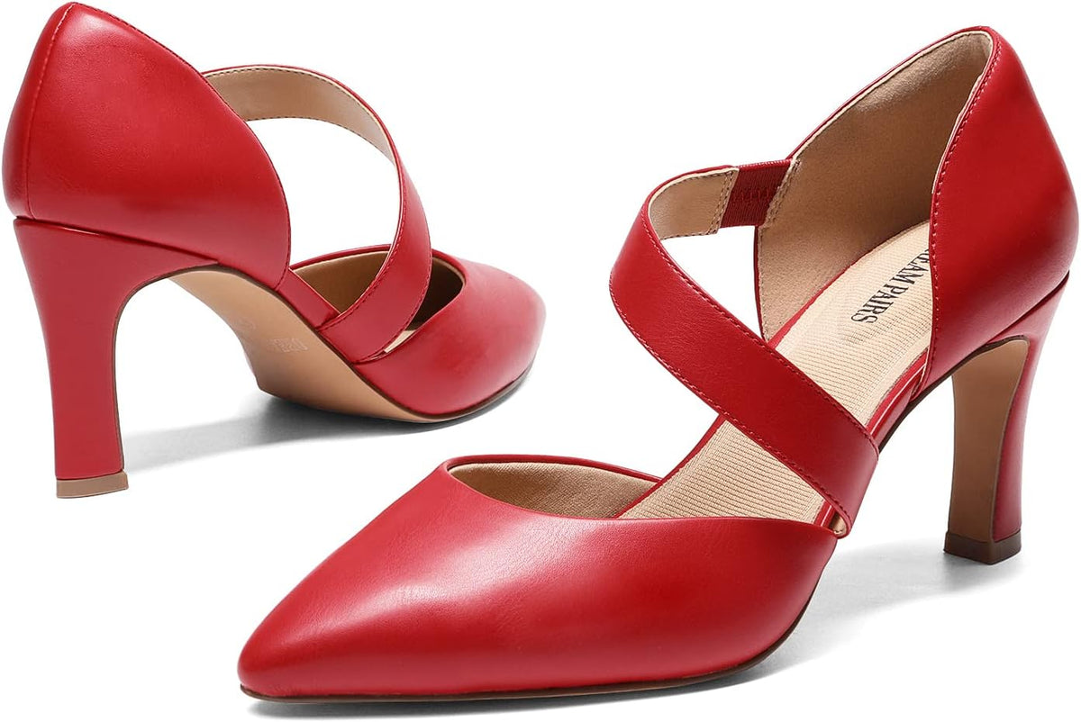 DREAM PAIRS Women's High Heels Comfortable Work Pumps