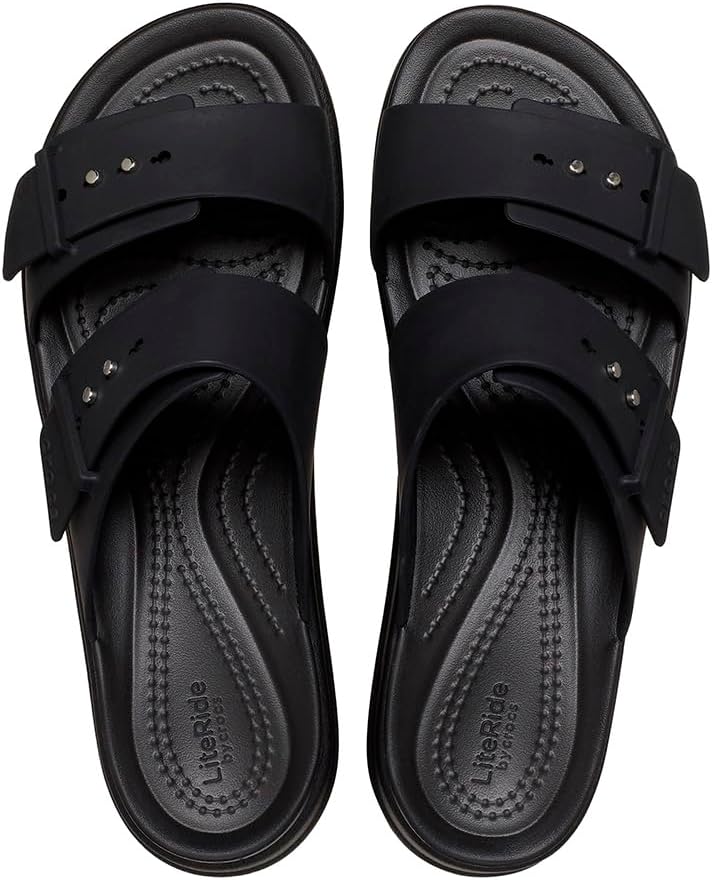 Crocs Women's Brooklyn Buckle Low Wedges